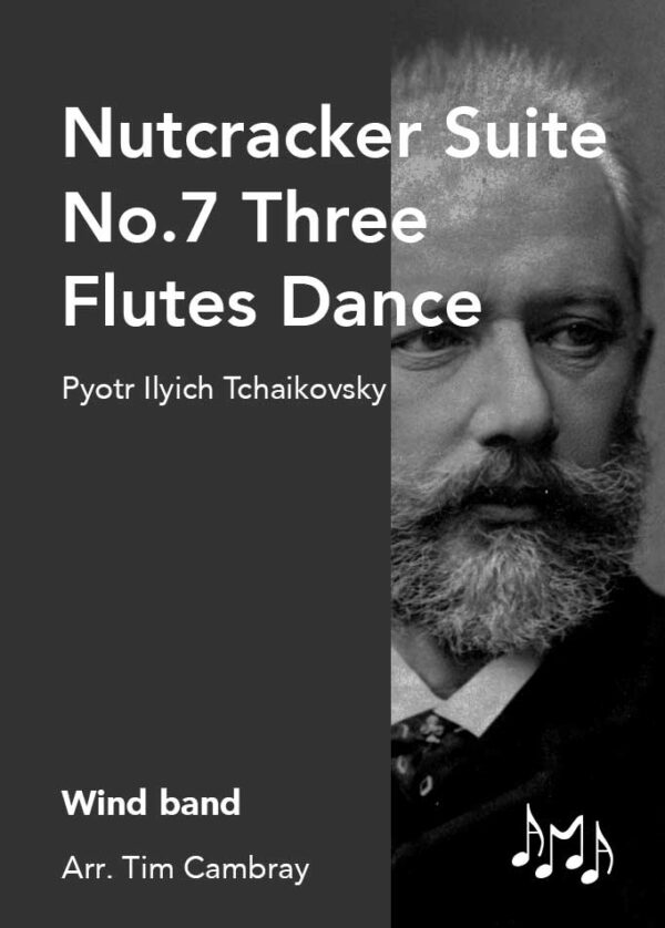 Wind band Nutcracker Suite No.7 Three Flutes Dance